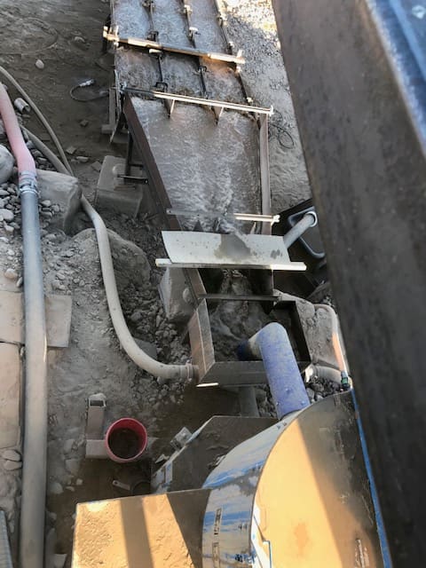 Inside the plant: slurry running through the recovery circuit, where water chemistry decides everything.