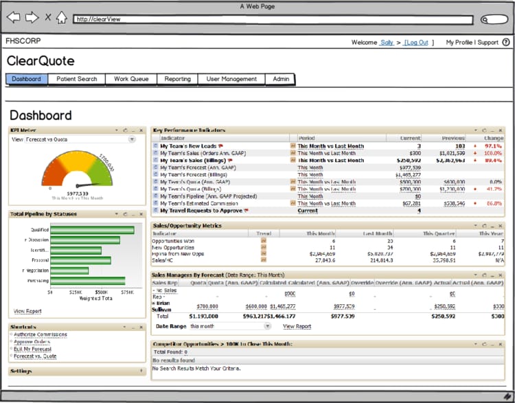 Interface Prototyping — view 1 of 13