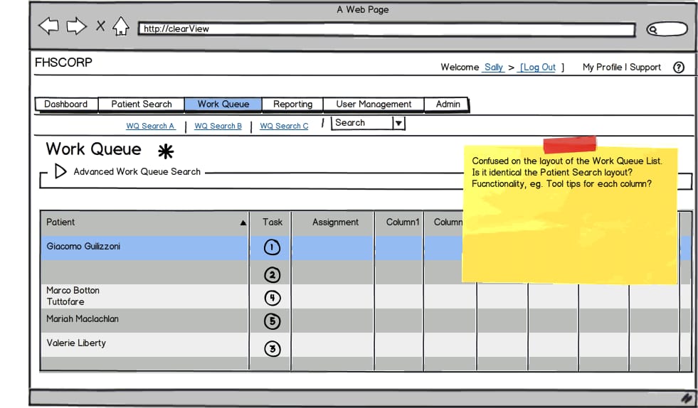 Interface Prototyping — view 3 of 13